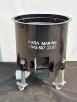 165 Litre / 75 Kg - Tam Otomatik Sabit Devirli Rende Sistem Ceviz Soyma Makinesi - Görsel 4