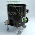310 Litre / 135 Kg - Benzinli Motorlu Tam Otomatik Sabit Devirli Rende Sistem Ceviz Soyma Makinesi
