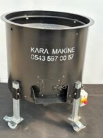 420 Litre /  210 Kg - Trifaze Tam Otomatik Sabit Devirli Rende Sistem Ceviz Soyma Makinesi - Görsel 2